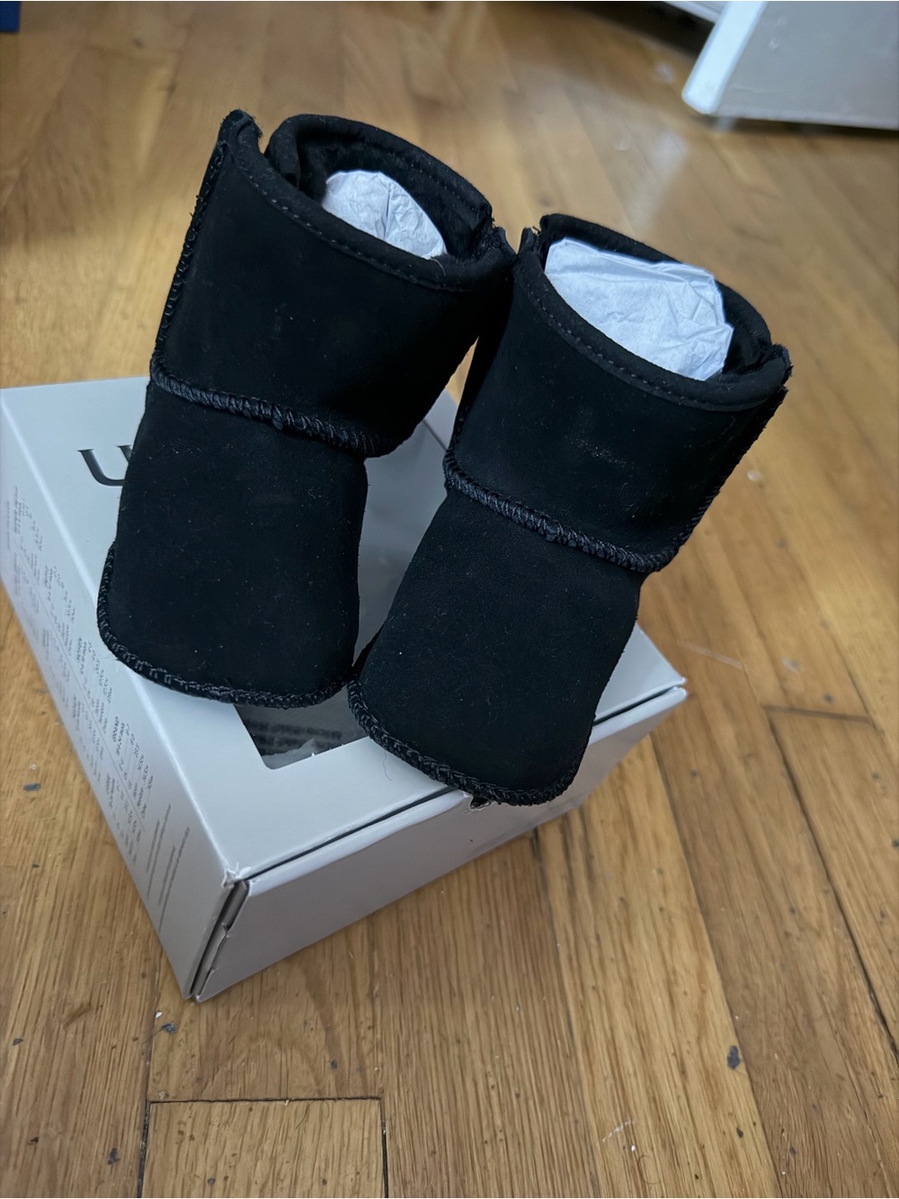 UGG Black Baby Walker Boots